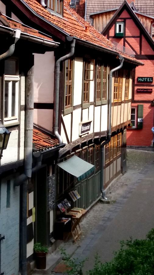 Ferienwohnung Im Schuhhof Quedlinburg Exterior photo